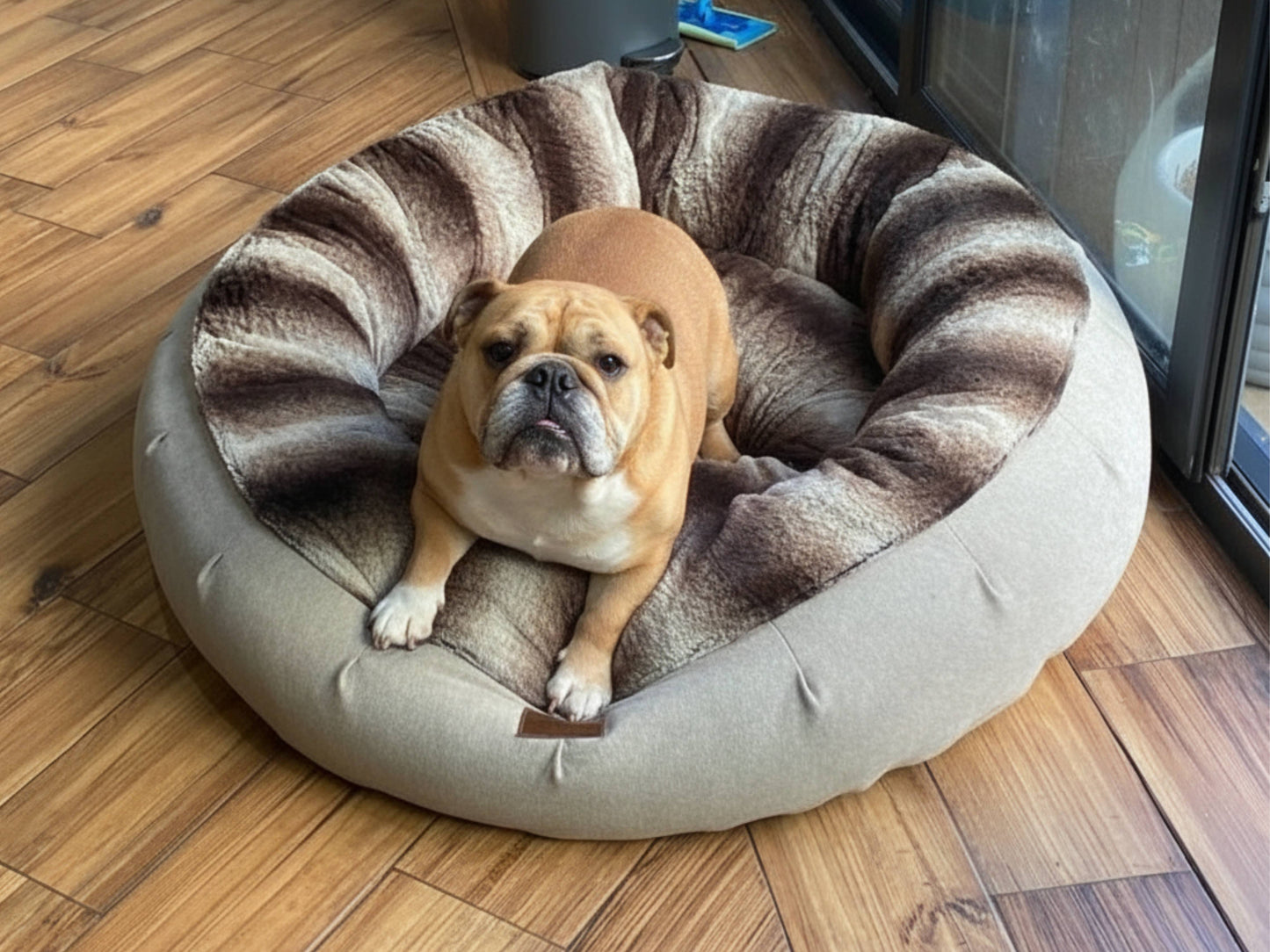 Luxury Deluxe Donut Dog Bed