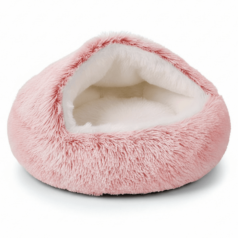 Cozy Plush  Pet Cave Bed