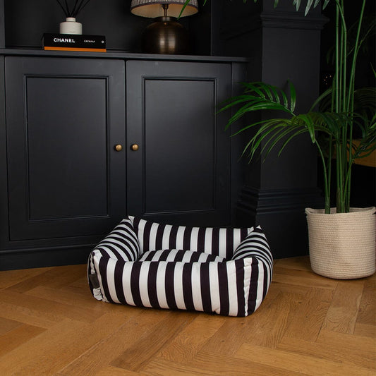 Amalfi Striped Box Bed