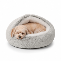 Cozy Plush  Pet Cave Bed