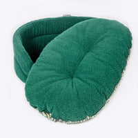 Sherpa Fleece Green Herringbone Slumber Bed