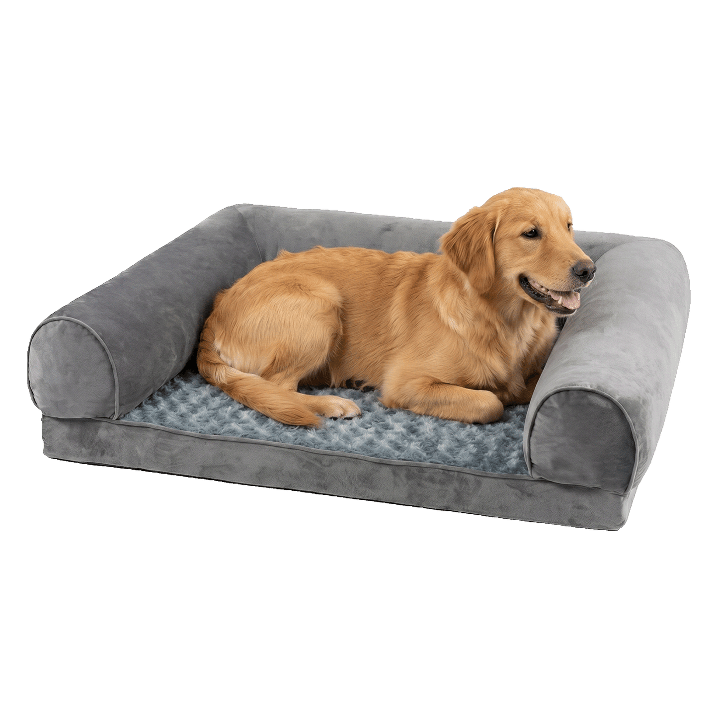 Joint & Spine Support Large Dog Bed,Roomy Soft Foam Mattress