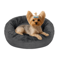 Small Dog Bed Donut Cushion Calming