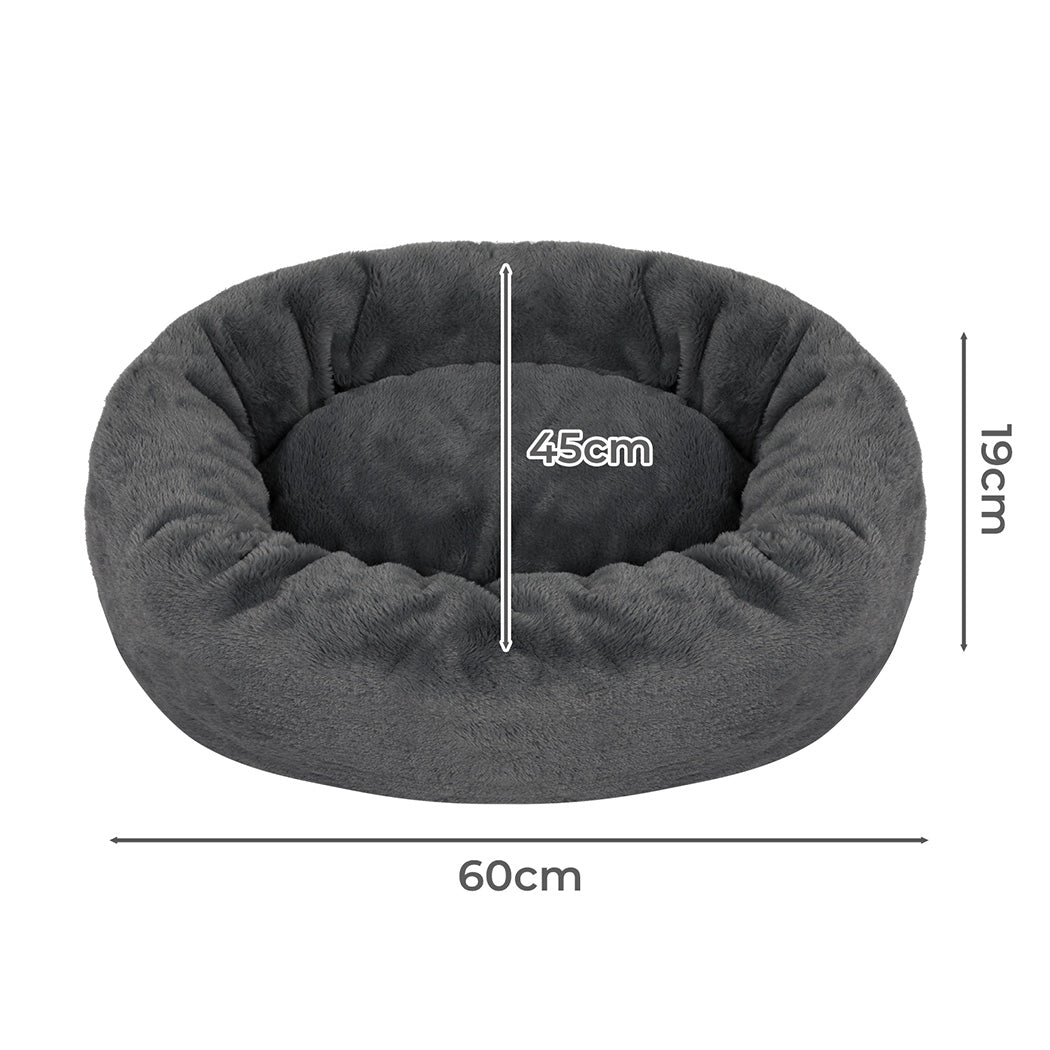 Small Dog Bed Donut Cushion Calming