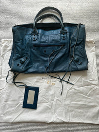 Balenciaga city bleu