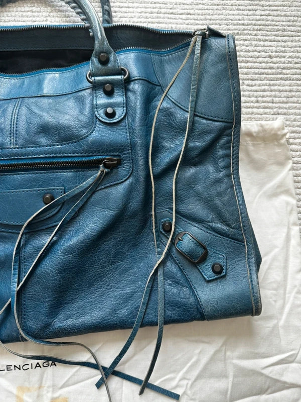 Balenciaga city bleu