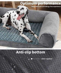 Joint & Spine Support Large Dog Bed,Roomy Soft Foam Mattress